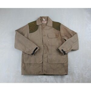 VINTAGE SafTbak Shooting Jacket Mens Large‎ Brown Padded Outdoors Hunting 70s*